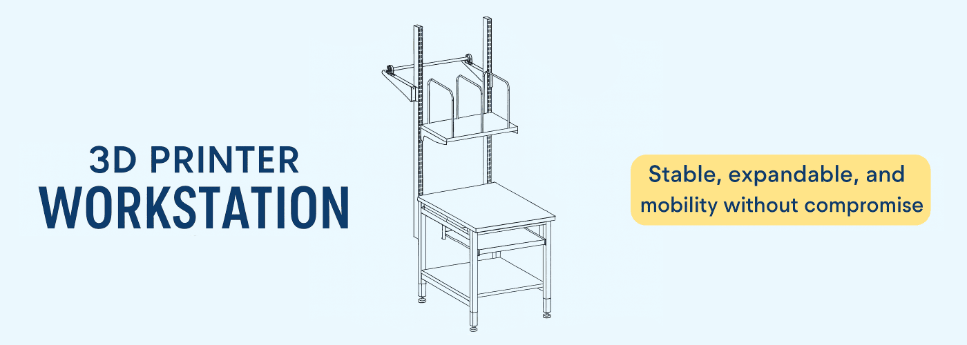 Why the Portable Workstation Is the Perfect Setup for 3D Printers
